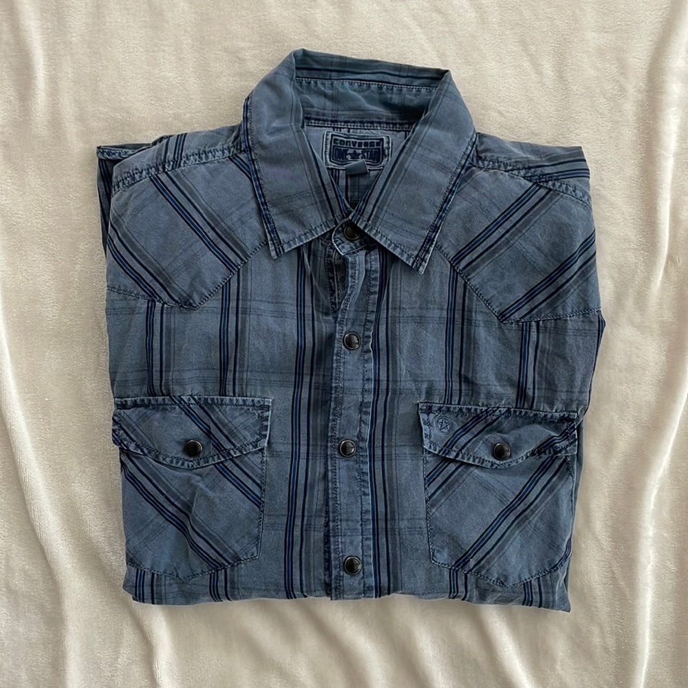 Converse Button Down